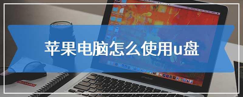 苹果电脑怎么使用u盘