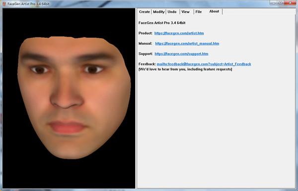 FaceGen Artist Pro破解版(3D脸部建模软件)