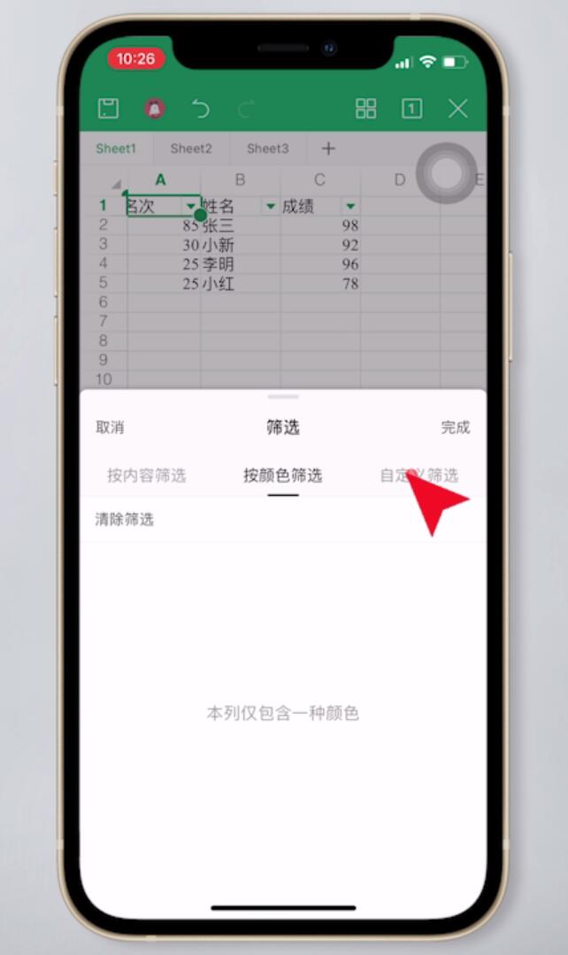 手机WPS表格怎么筛选(9)