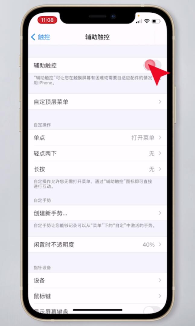 iphone白色圆点怎么设置(4)