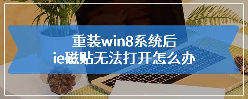 重装win8系统后ie磁贴无法打开怎么办