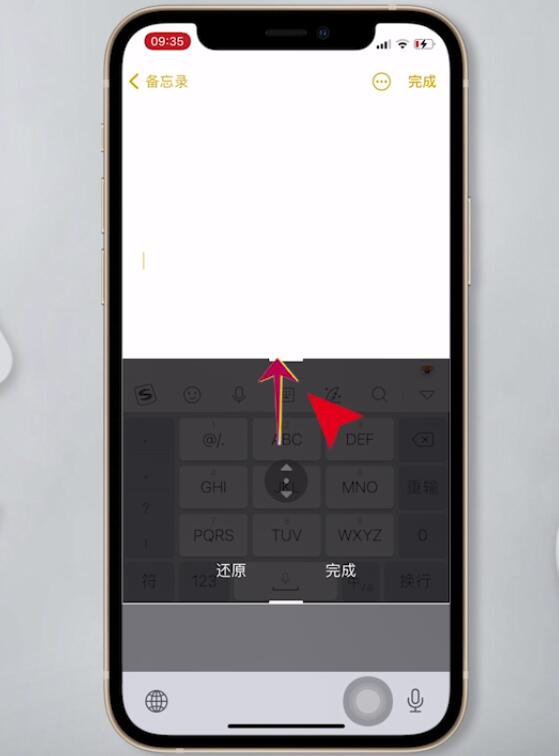 苹果手机键盘高度怎么调节(11)