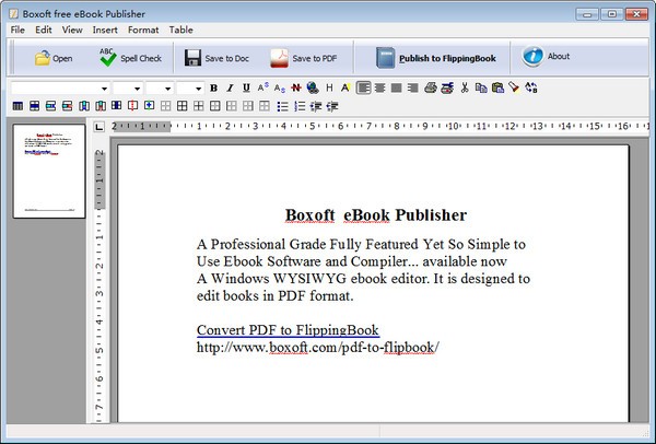 Boxoft Free eBook Publisher(电子书出版软件)