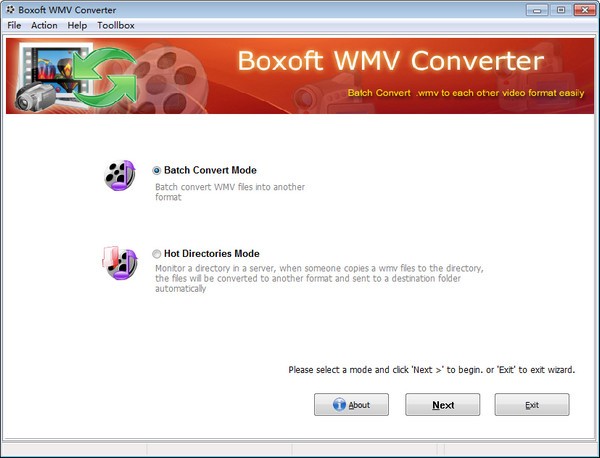Boxoft WMV Converter(WMV视频格式转换软件)
