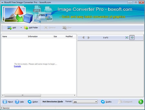 Boxoft Free Image Converter(图像转换器)