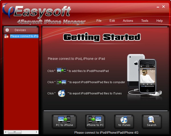 4Easysoft iPhone Manager(文件管理软件)