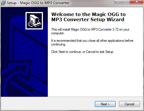 Magic OGG to MP3 Converter