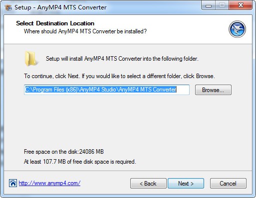 AnyMP4 MTS Converter(MTS格式转换器)