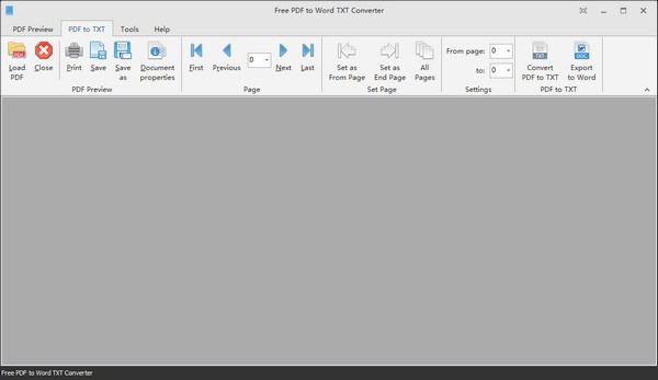 Free PDF to Word TXT Converter(免费PDF到文字转换)