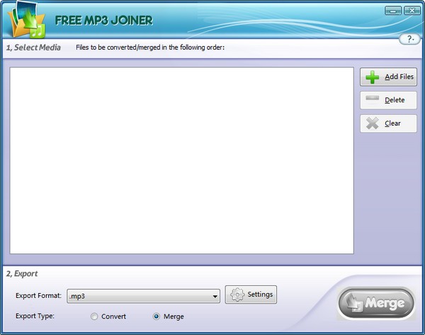 Free MP3 Joiner(免费MP3合并工具)