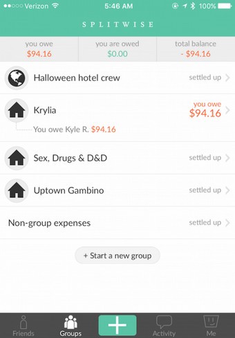Splitwise