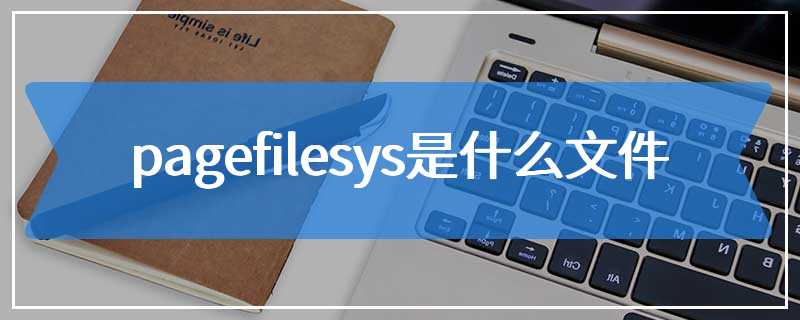 pagefilesys是什么文件