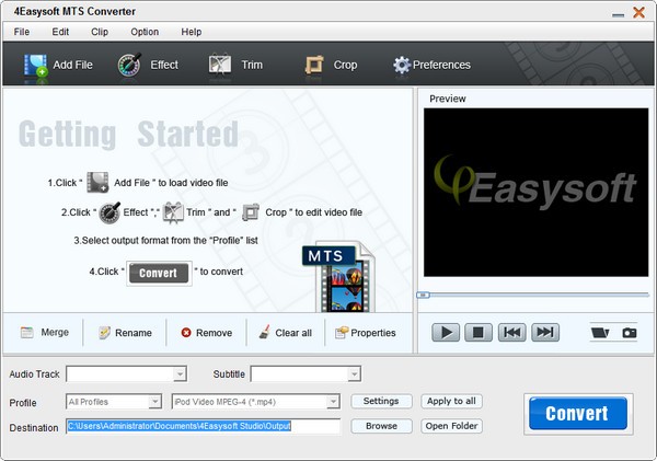 4Easysoft MTS Converter(MTS视频转换器)