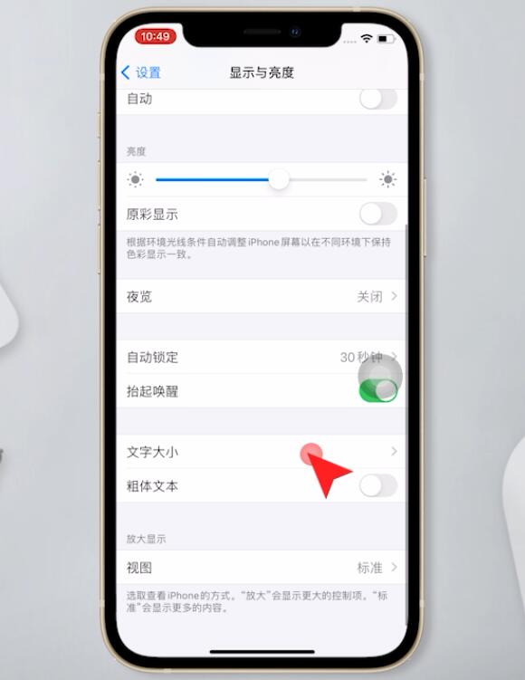 苹果手机怎么调字体大小(2)