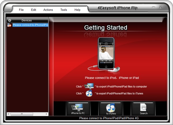 4Easysoft iPhone Rip(音乐备份软件)