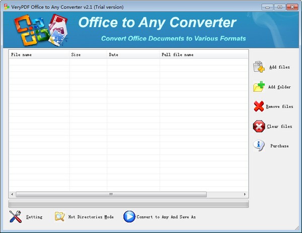 VeryPDF Office To Any Converter(文档转换器)