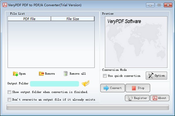 VeryPDF PDF to PDFA Converter(PDF转换软件)