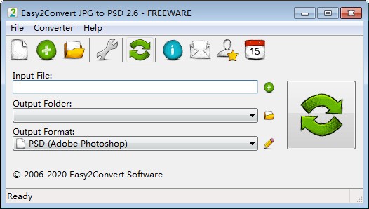 Easy2Convert JPG to PSD(JPG转PSD图片转换器)