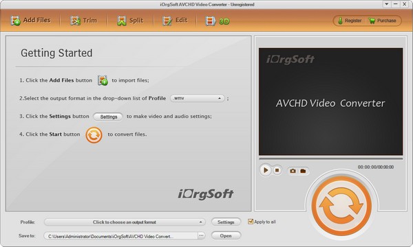 iOrgsoft AVCHD Video Converter(AVCHD视频转换器)