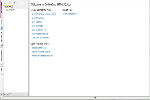 CoffeeCup HTML Editor