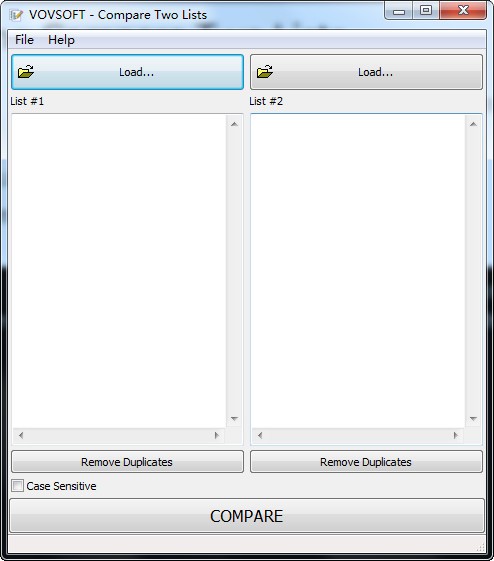 Compare Two Lists(文件比较工具)