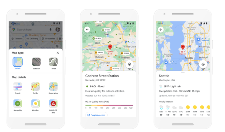 Google Maps 公布今年将加入的几项新功能，实景室内导航、环保路线、购物资讯等