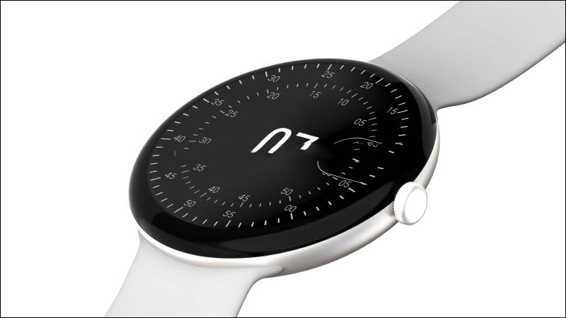 Google Pixel Watch 外观渲染图曝光！传闻最快将于 10 月推出(1)