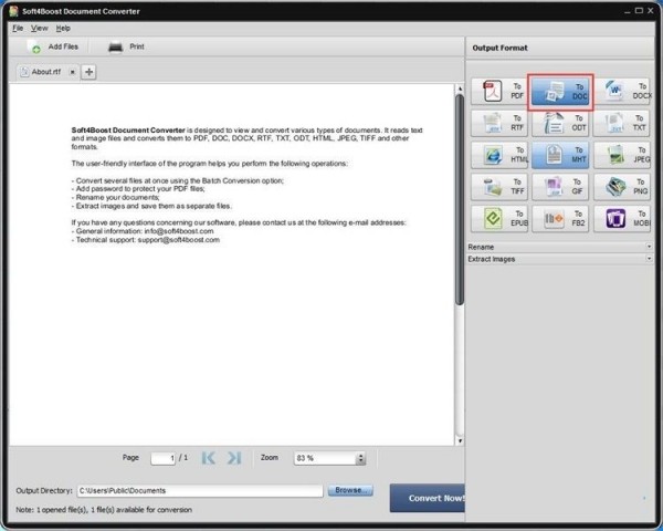 Soft4Boost Document Converter(文档转换器)