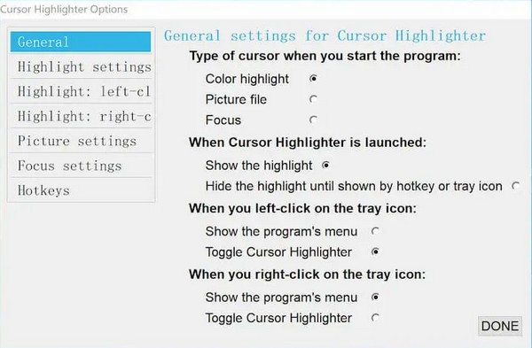 Cursor Highlighter(鼠标点击高亮显示工具)