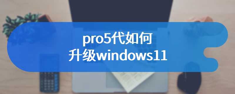 pro5代如何升级windows11