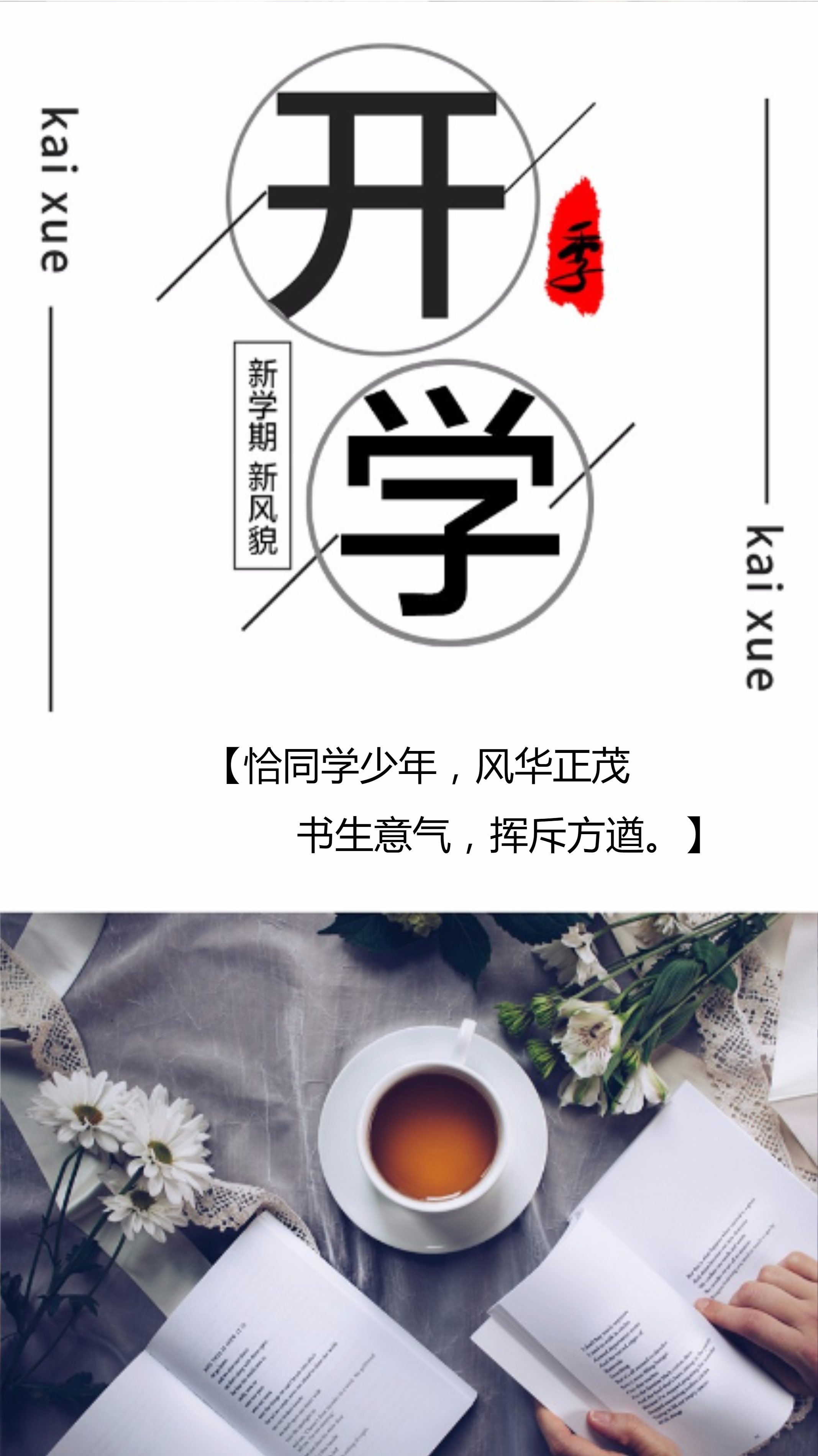 开学季招生海报(5)