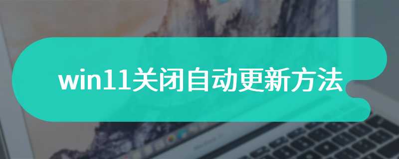 win11关闭自动更新方法