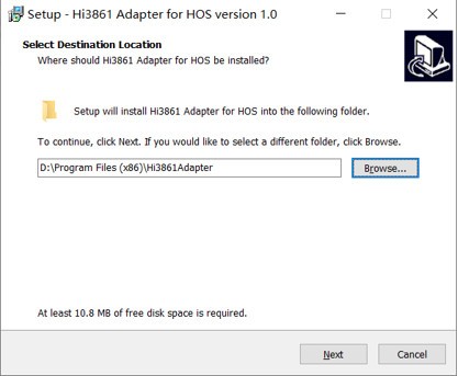 鸿蒙开发烧录工具(Hi3861 Adapter)