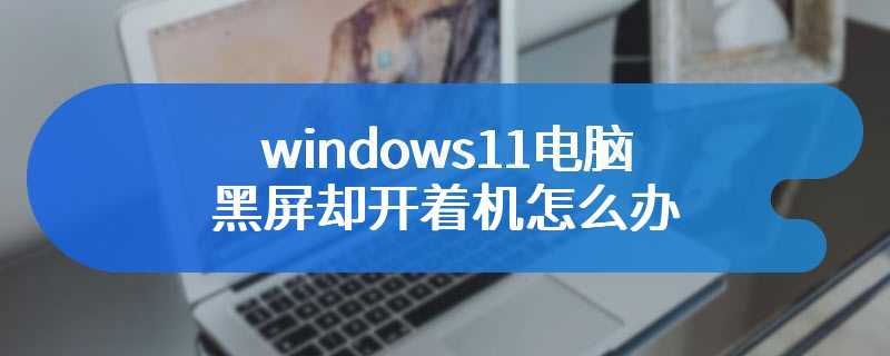 windows11电脑黑屏却开着机怎么办