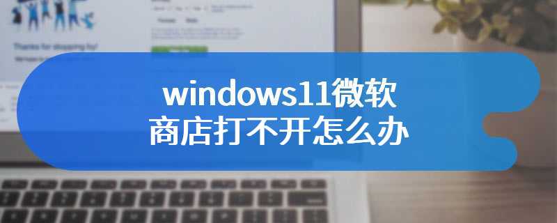 windows11微软商店打不开怎么办