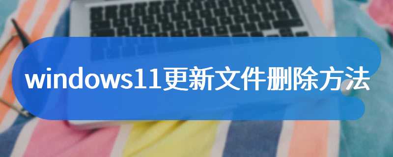 windows11更新文件删除方法