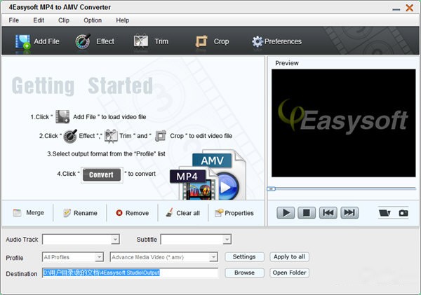 4Easysoft MP4 to AMV Converter(多功能视频转换器)