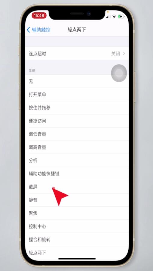 苹果手机怎么设置双击截图(6)