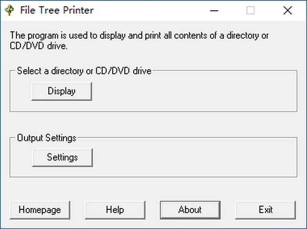 File Tree Printer(文件显示工具)