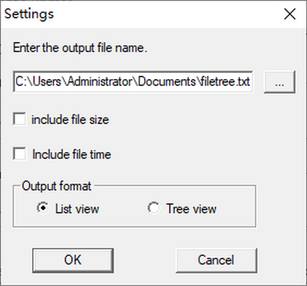 File Tree Printer(文件显示工具)