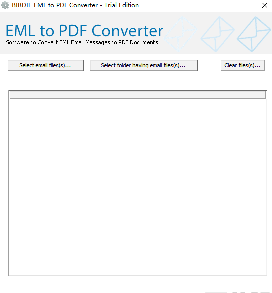 Birdie EML to PDF Converter(EML到PDF转换器)