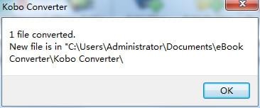 Kobo Converter(电子书格式转换工具)