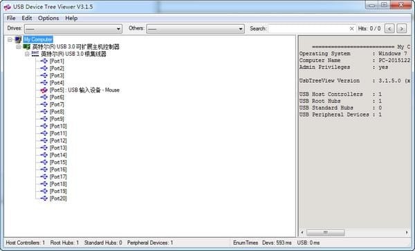 USB查看器(USB Device Tree Viewer)