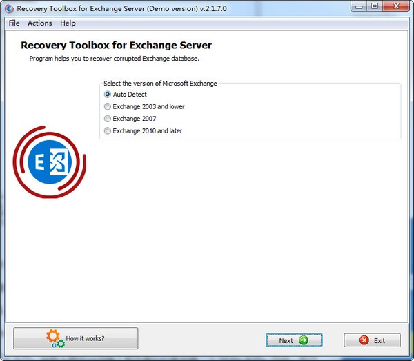 Recovery Toolbox for Exchange Server