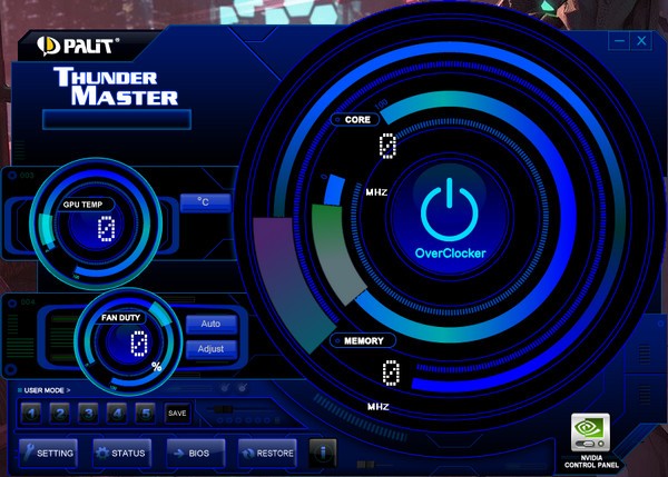 ThunderMaster(显卡超频控制软件)