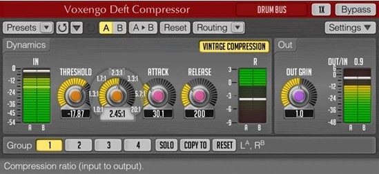 Voxengo Deft Compressor(音频信号压缩软件)