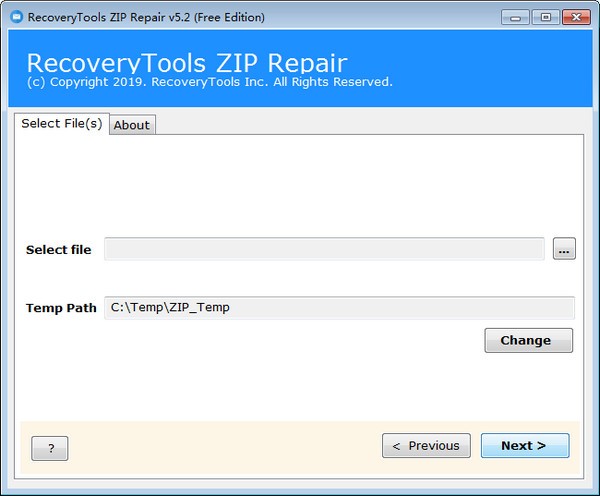 RecoveryTools ZIP Repair(压缩文件修复工具)