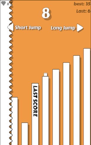 白块跳跃