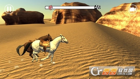 沙漠赛马游戏
