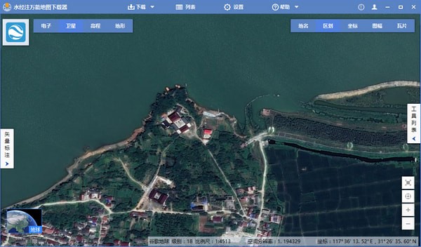 水经注地图发布服务中间件